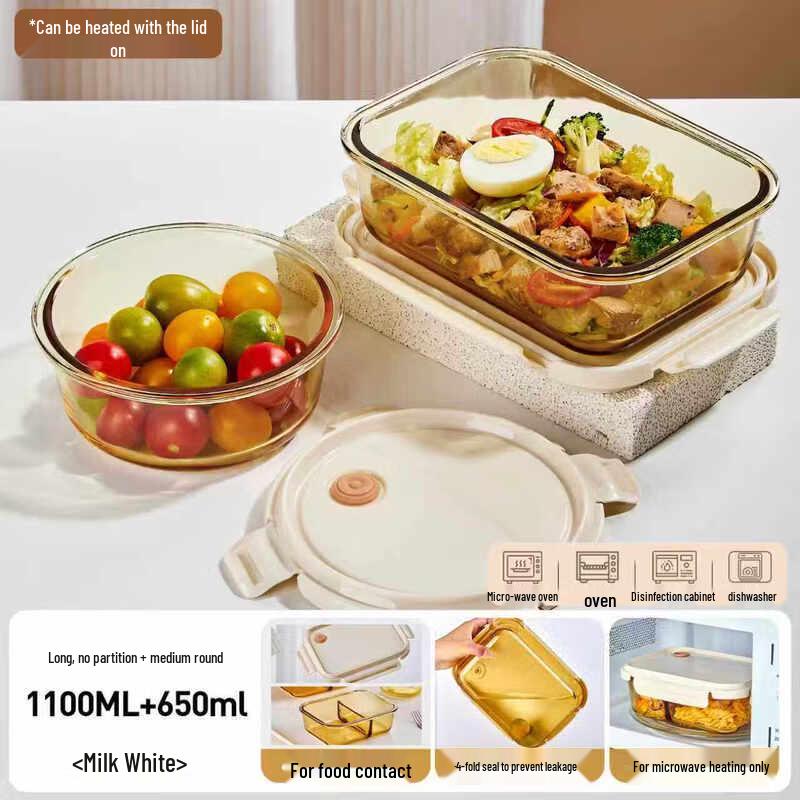 Borosilicate Glass Bento Box