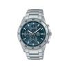 EFR-526 Series 100M Waterproof Quartz Movement Metal Strap Watch Men Watches Blue EFR-526D-2AVUPR