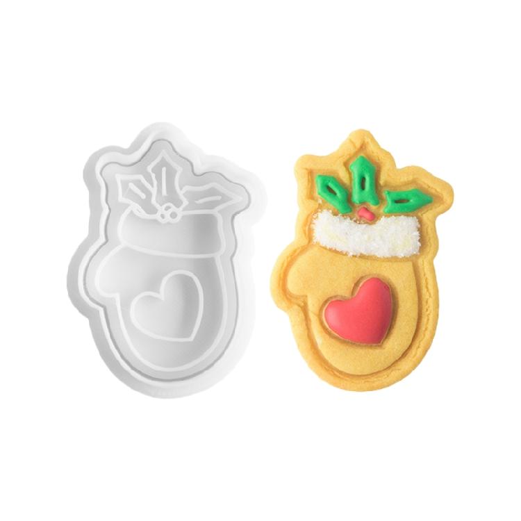 

Sugarcraft Mould Plastic Christmas Animal Trees 3D Cartoon Bakeware Tools Safe