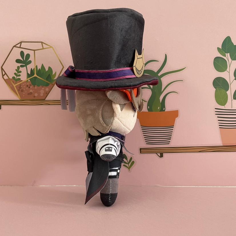 Genshin Impact Freminet Cosplay Plush Doll Toy 20cm Anime Character Cute Soft Stuffed Pillow Christmas Thanksgiving Gift