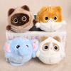Plush Cat Stress Relief Toy With Pp Cotton Filling For Kids And Adults