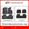 Eco-Friendly Odorless TPE Waterproof Floor & Trunk Mats for BYD Seal Right-Hand Drive EV