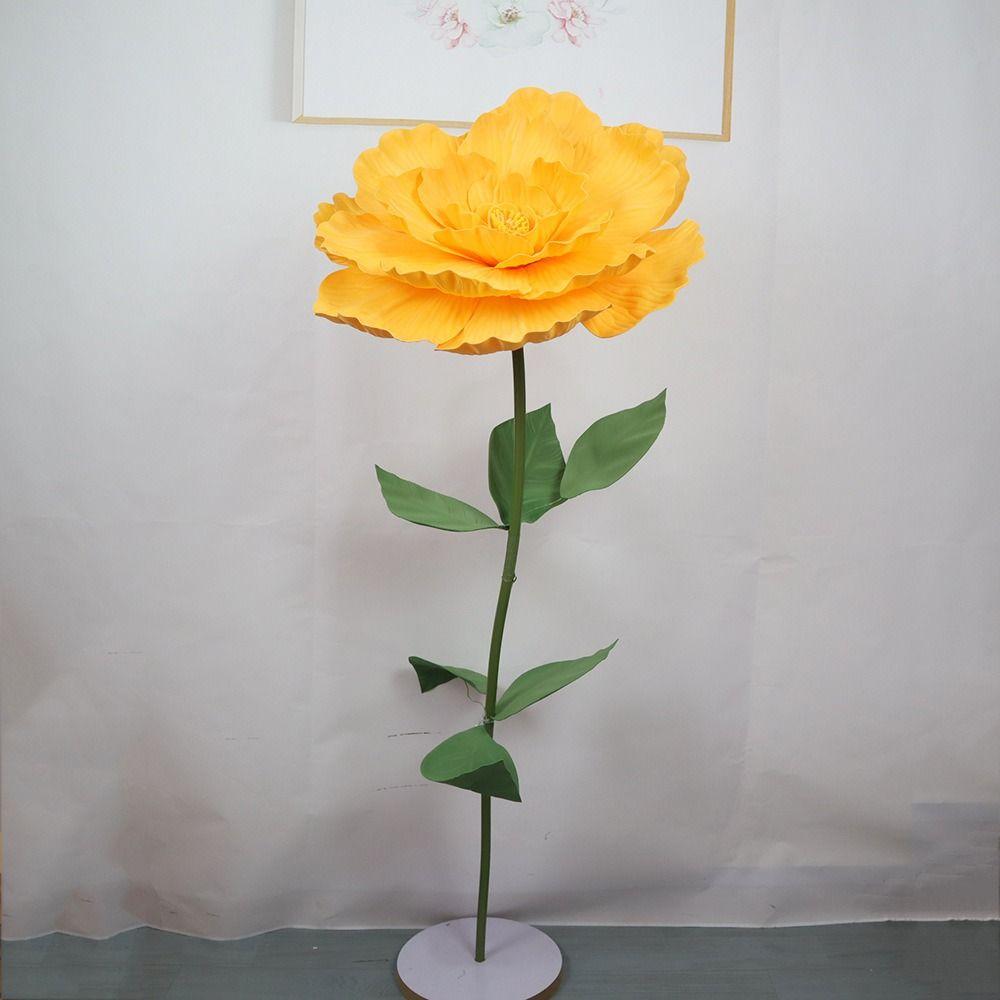 Foam Material Giant PE Foam Peony Giant Size Wedding Accessories  Home Decoration