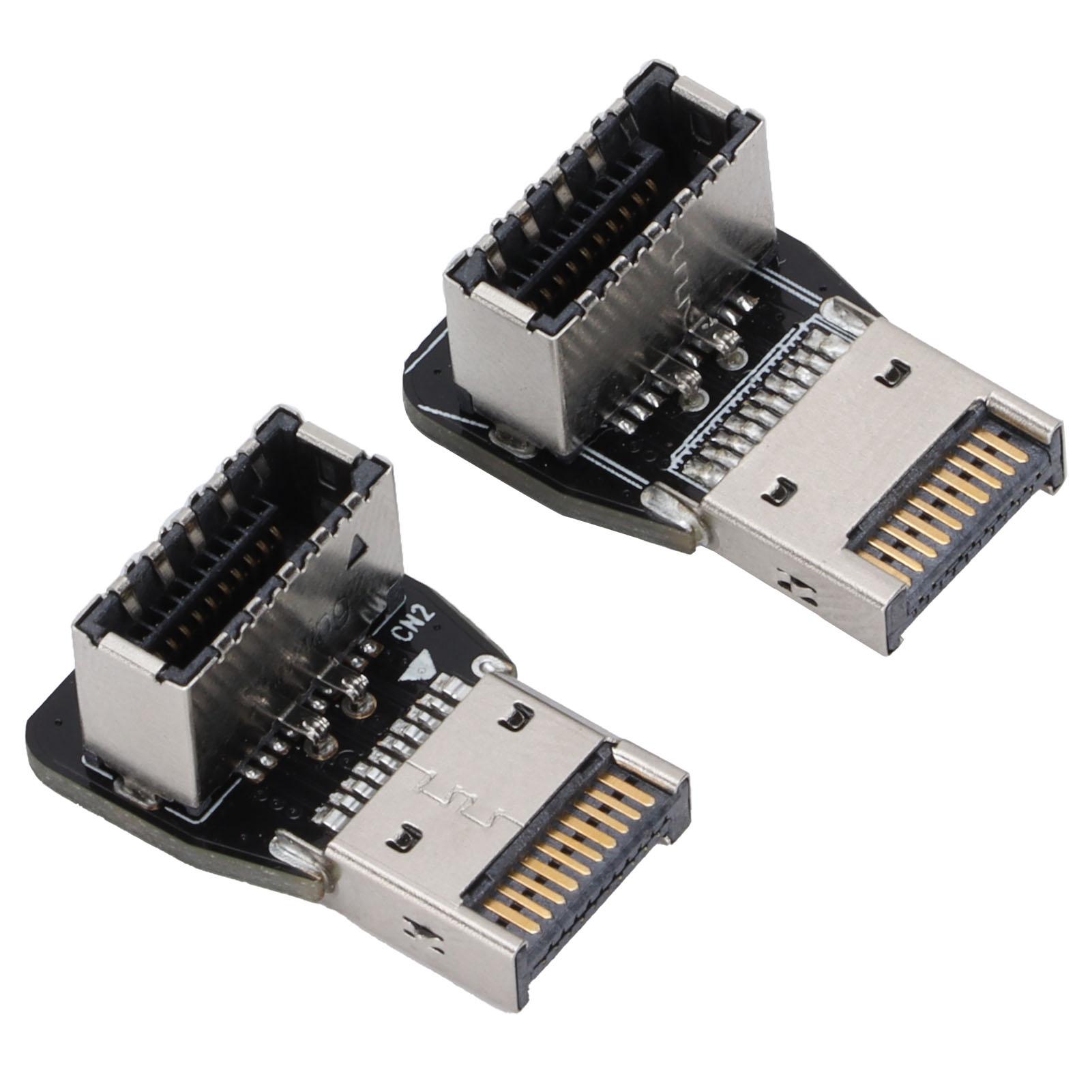 

2 шт. Адаптер Металлический USB3.1 10 Гбит/с Папа к Маме TypeE Подключи и играй Расширенный Адаптер Данных