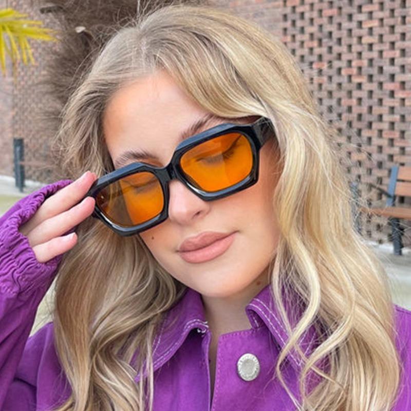 Fashion Luxury Square Sunglasses Men Women Small Rectangle Sun Glasses Vintage Driving Shades UV400 Eyewear