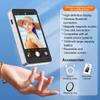 Monitorbildschirm für Smartphone-Rückkamera Drahtloser Magnetischer Selfie-Monitorbildschirm für Vlog Live-Stream iPhone 16 Samsung Xiaomi