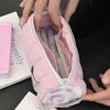 Multifunctional Makeup Pouch Large Capacity Pencil Cases For Women Girls Cute Cartoon Storage Bag Stationery School Supplies