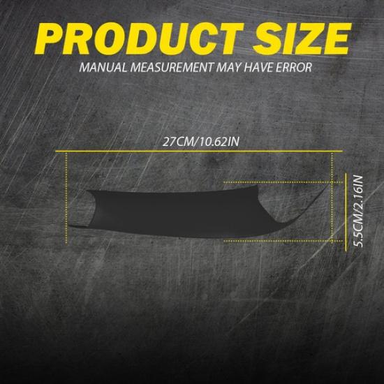 Black Inner Door Handle Panel Pull Trim Cover For BMW X3 X4 F25 F26 11-17 N