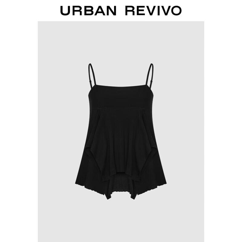 

Женский вязаный топ на бретелях с оборками во французском стиле M