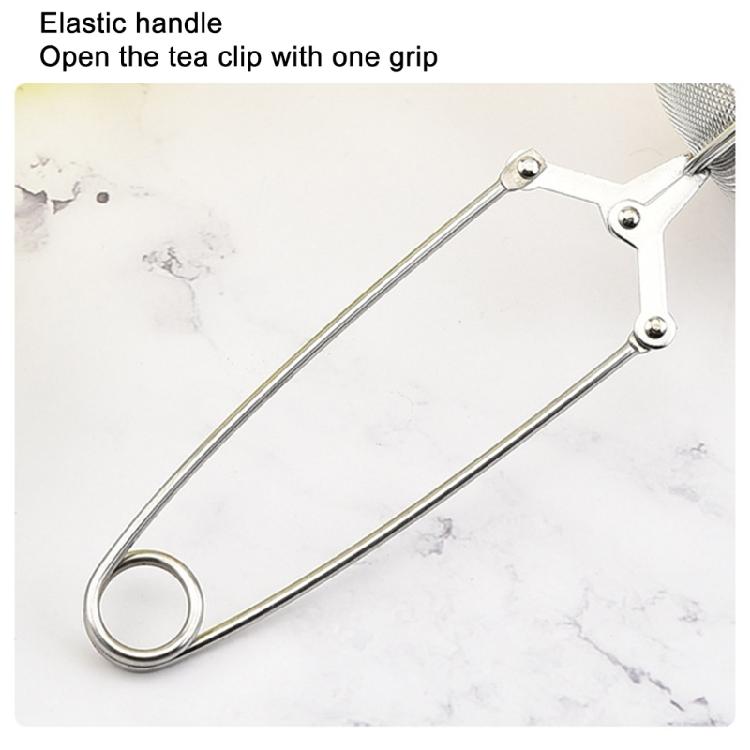 Stainless Steel Teas Infuser Spoon Herbal Teas Strainer Sphere with Handle Rustproof Kitchen Teas Filter Accessories