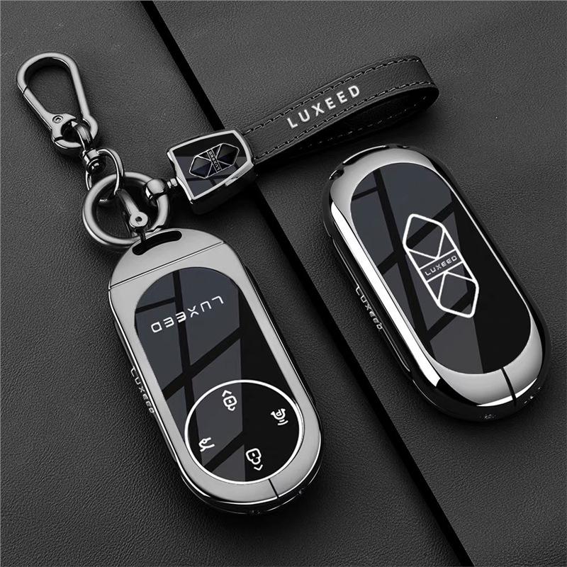 Huawei Luxeed S7 Key Case with Bluetooth Mechanical Car Bag Buckle for R7 25/2026 Model