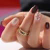 Jewelry Heart Ring Exquisite Rhinestone Ring Trendy Finger Ring  Girls