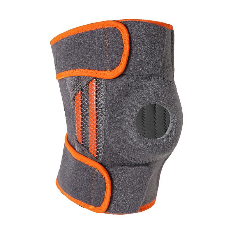 Sport kniebeschermers Bergbeklimmen Professionele beschermende uitrusting Mannen anti-slip ondersteuning Kniebeschermer Drukverhogende dames basketbal hardlopen
