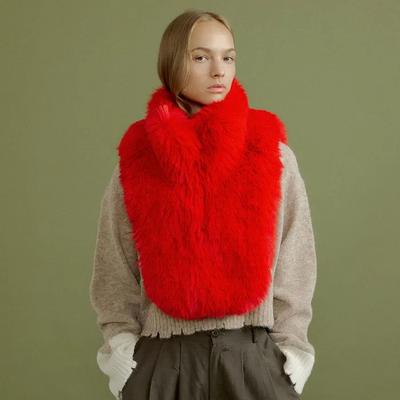 FLO Fur Dicky Muffler [red]