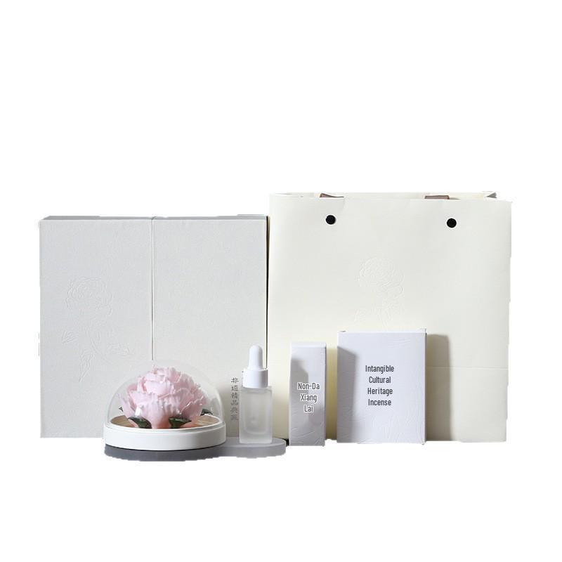 Handmade Peony Ceramic Diffuser - Women’s Aromatherapy Gift & Souvenir