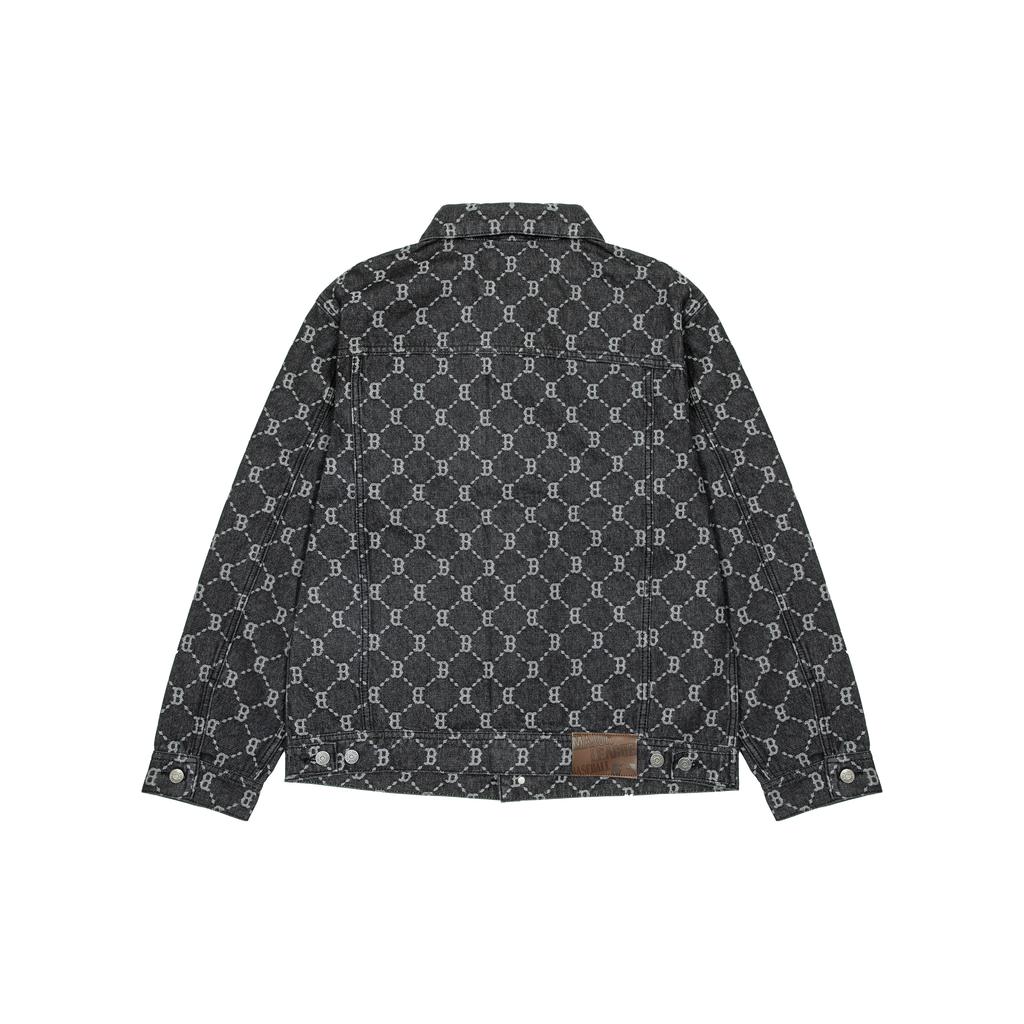 New MLB Old Flower Jackets Unisex Black 3ADKM0224-43BKS