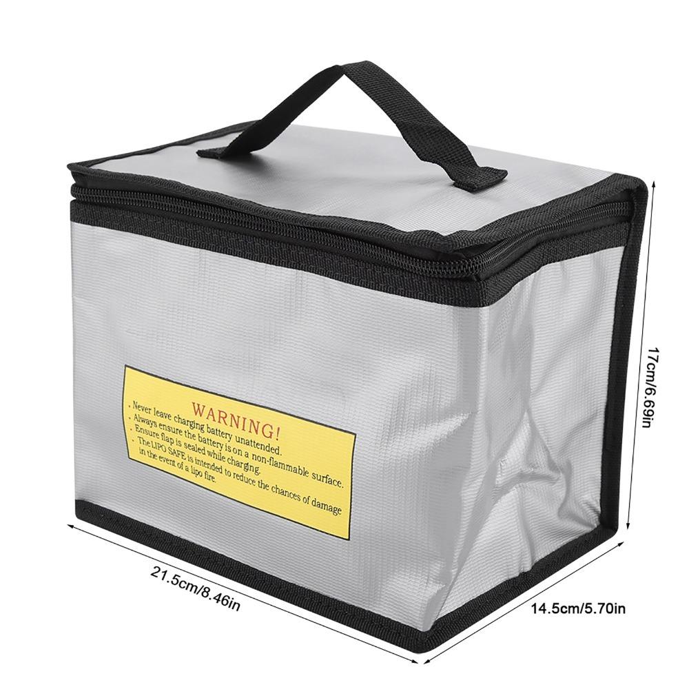 Waterproof Battery Safe Bag Fireproof Material Battery Protective Case