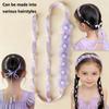 Boho Stil Geflochtenes Haarband Organza Spitze Haaraccessoires Süßes Mädchen Haar Stirnband Verkleiden