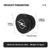 czxkqr1 For Opel 1/2PCS Car Logo Cigarette Lighter Dust Plug Button Socket Protective Cover OPC Astra J H G K Insignia Corsa D B E Mokka