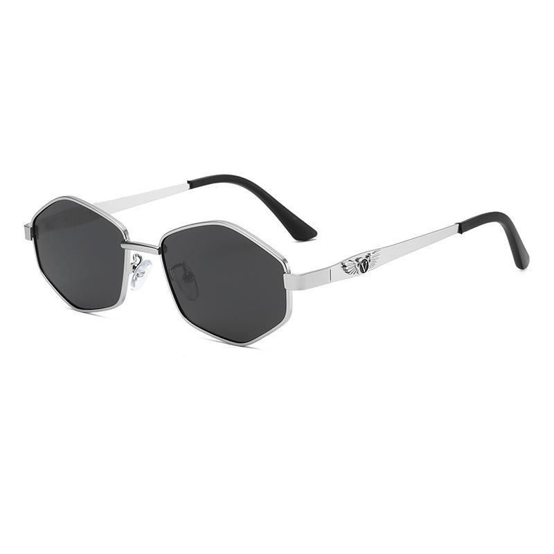 2025 Personalized Diamond Metal Men's Polarized Sunglasses - European & American Summer Outdoor Style