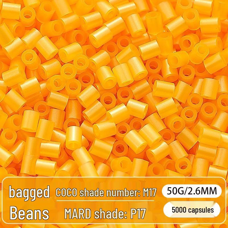 Mard Family Perler Beads P Series Pearlescent Colors 2.6mm Refill Pack - 50g Fused Beads