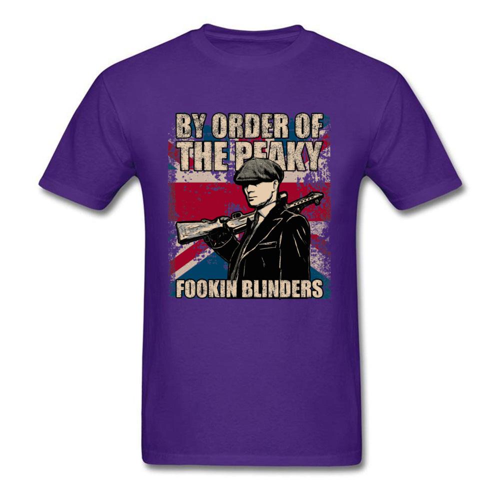 By Order of The Peaky Fookin Blinders Funny Peaky Blinders TV TShirt Summer Cotton ONeck Short Sleeve Unisexs T Shirt New S3XL