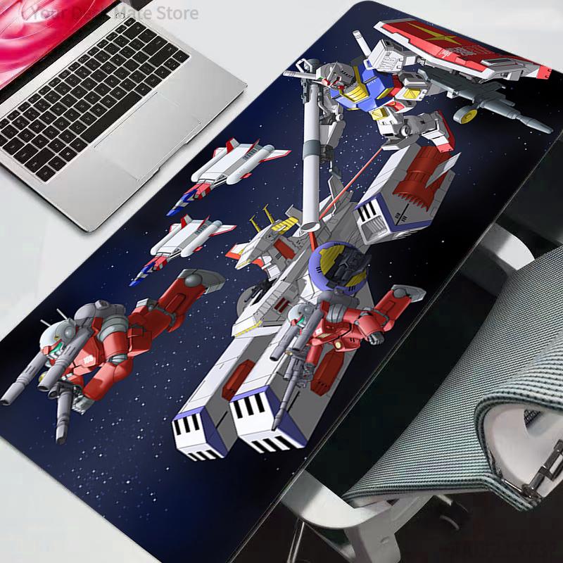 Anime Pad Mouse HD Print Computer Gamer Locking Edge Mousepad XXL Keyboard PC Mobile Suit Gundam Mice Mats Pad for Csgo