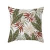 Peach Skin Printed Pillowcase Small Fresh Nordic Green Plant Sofa Cushion Cushion Cover Home Supplies