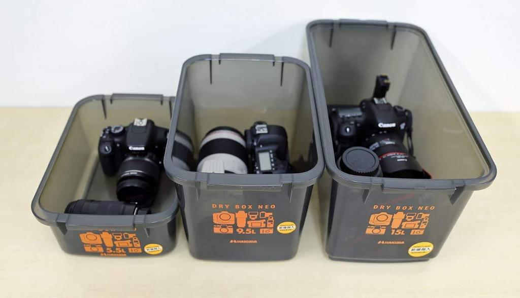HAKUBA Dry Box NEO Smoke Storage Made In Mold and Moisture Includes Desiccant 9.5L KMC-40 Moisture-Proof Case, Japan, Stackable, Preventive,