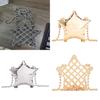 Mini Star Shape Box Bag With Chain Lock For Streetwear Fashion