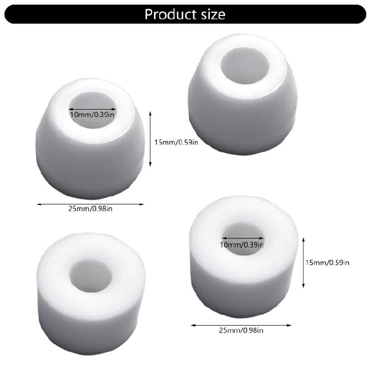 Rebounds Wear Resistant PU Pad Skate Board Skating Deck Truck Steering Pad for Street and Park Skating