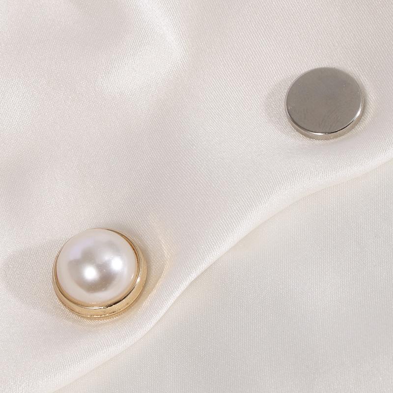 

Модные магнитные пуговицы Золотой цвет Металл Сильный магнит Женский шарф Блузка Регулируемая пуговица