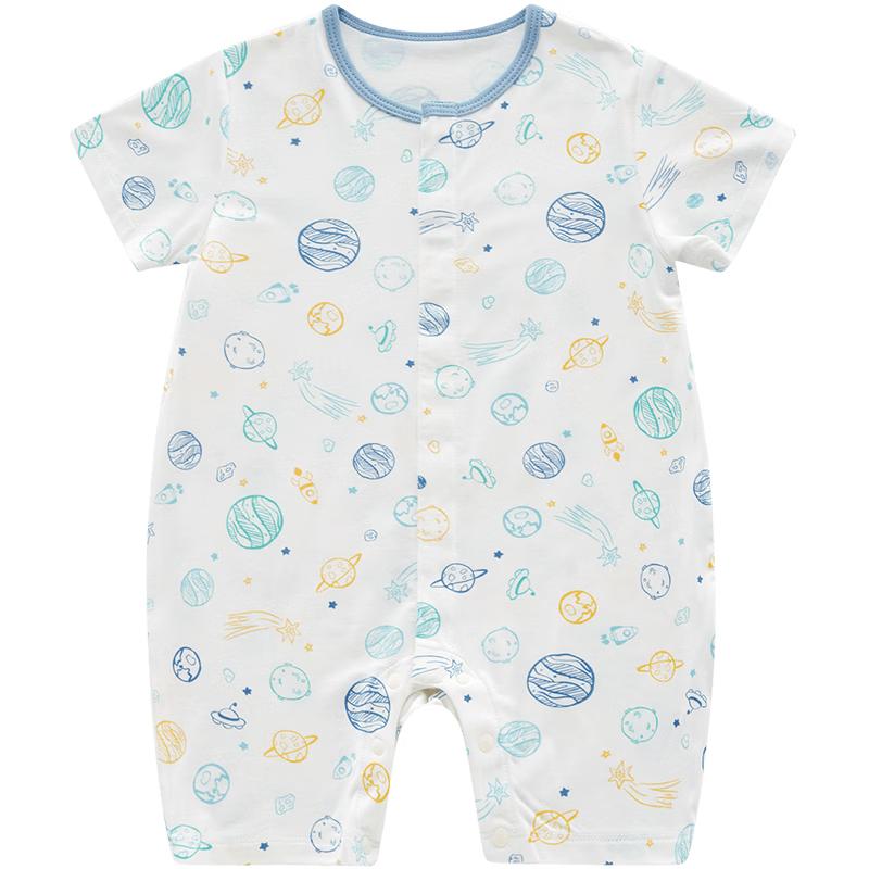 Labi Baby Unisex Summer Short-Sleeve Romper 80