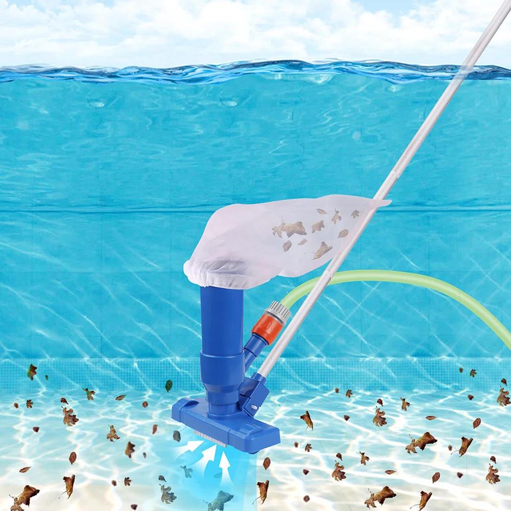 Outdoor Pool Vacuum Cleaning Kit Clean Pool Bottoms Net Pool Filter Swimming Pool Vacuum Cleaner Set Cleaning Skimmer Pool Tool