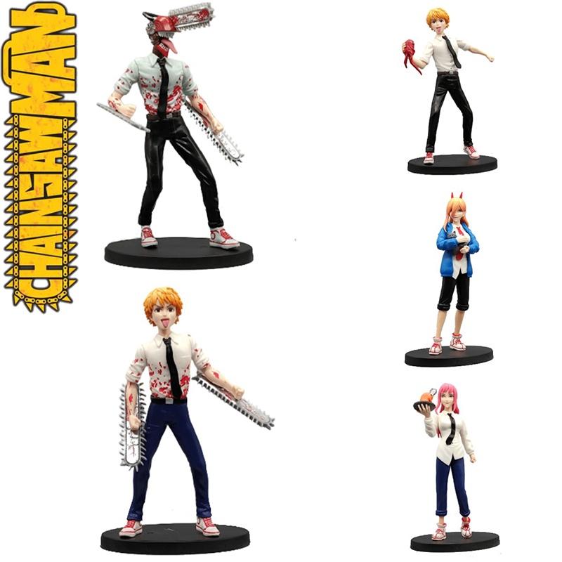Kettensägenmann-Figur, Modellpuppe, Spielzeug, Weihnachtsgeschenk für Kinder, Denji Power Pochita Makima