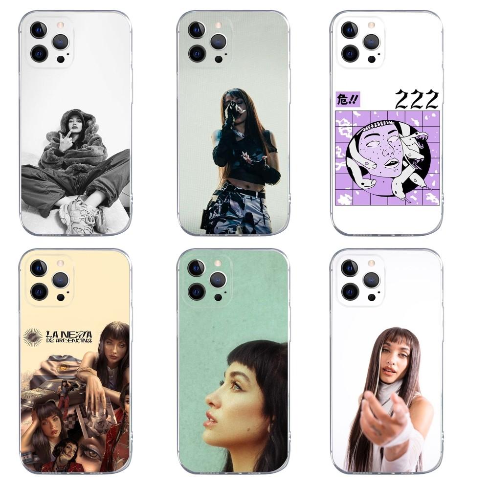 Singer M-Maria B-Becerra Phone Case For iPhone 15 14 13 12 11 Pro Max Xs Xr X 7 8 Plus 12 13 Mini Silicone Clear Cover