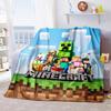 Classic Entertainment Sandbox Xbox Games Minecraft  blanket, home warming, four season bed decoration, sofa cover, flannel throwing blanket K2