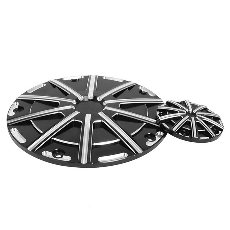 CNC Aluminum Derby Timer Clutch Timing Cover For Harley Touring Street Glide Road King Dyna Motorcycle Parts
