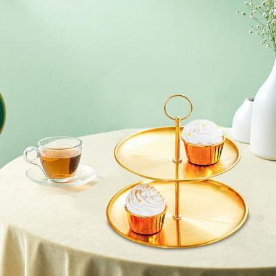 Cake Stand Fruit Plate Cupcake Serving Tray Platter Food Server Display Holder
