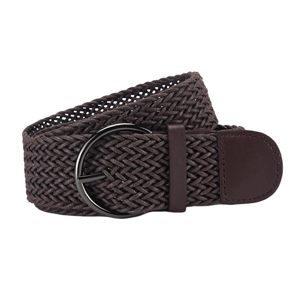 

Широкий плетеный пояс из вощеного шнура в богемном этническом стиле, модный пояс для талии для женщин, девушек кофейный