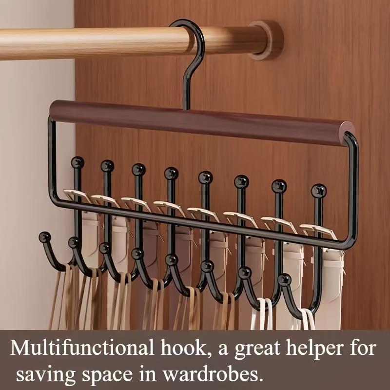 Multifunctional Hanger Storage Hook for Hats, Towels and Suspenders - Modern Bedroom and Bathroom Storage