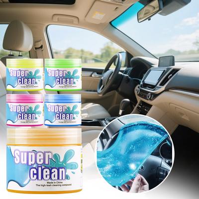 Limpeza de Carro Argila de Limpeza Condicionadora de Borracha Macia Multifuncional Limpeza de Carro Pegajosa(200g)