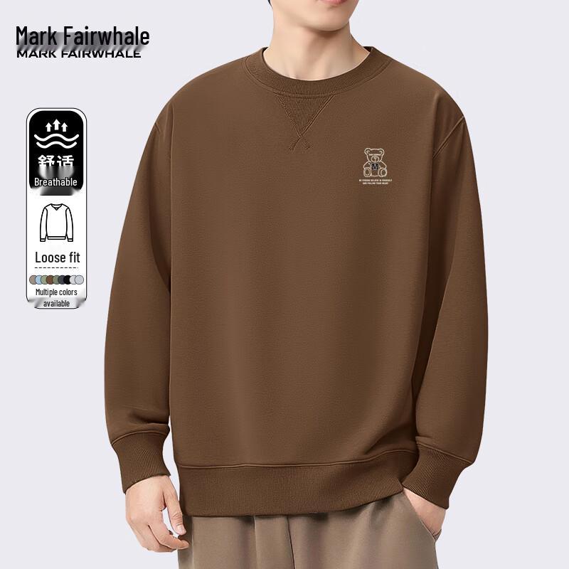 Mark Fairwhale Men's PMK Bear Graphic Heavyweight Sweatshirt