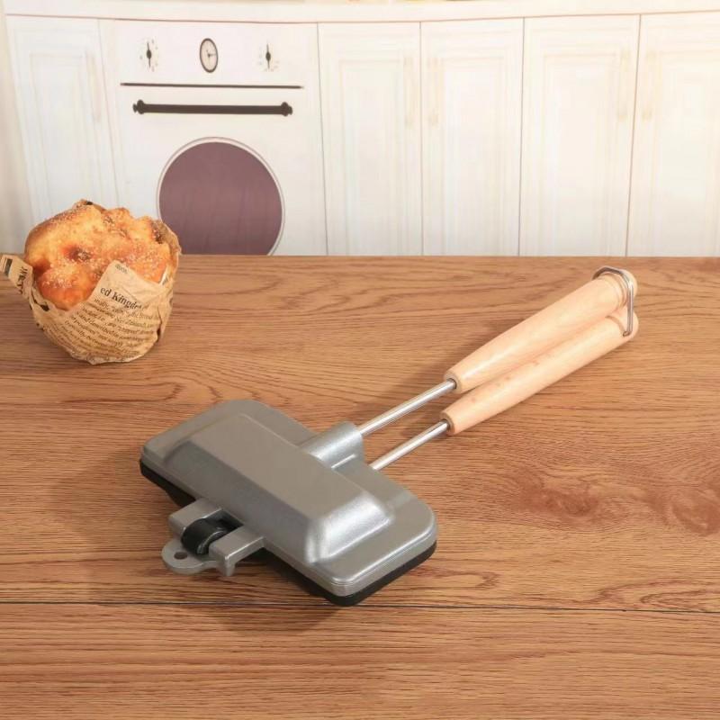 Mini Sandwich Pan Double Sided Non-Stick Toast Mold Outdoor Camping Breakfast