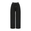SELLY'S String Contrast Baggy Elastic Pants_I6A-Cpt015