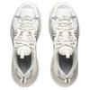 Li Ning Synthetic Leather, TPU Abrasion Resistant Cushioning Low top Casual Shoes Women's Ivory Cloud Blue AGCV474-4