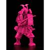 PLAMAX 1/12 Kamakura Period Armored Warrior with Camellia Ornament, Pink Color Edition, 1/12 Scale Assembled Plastic Model