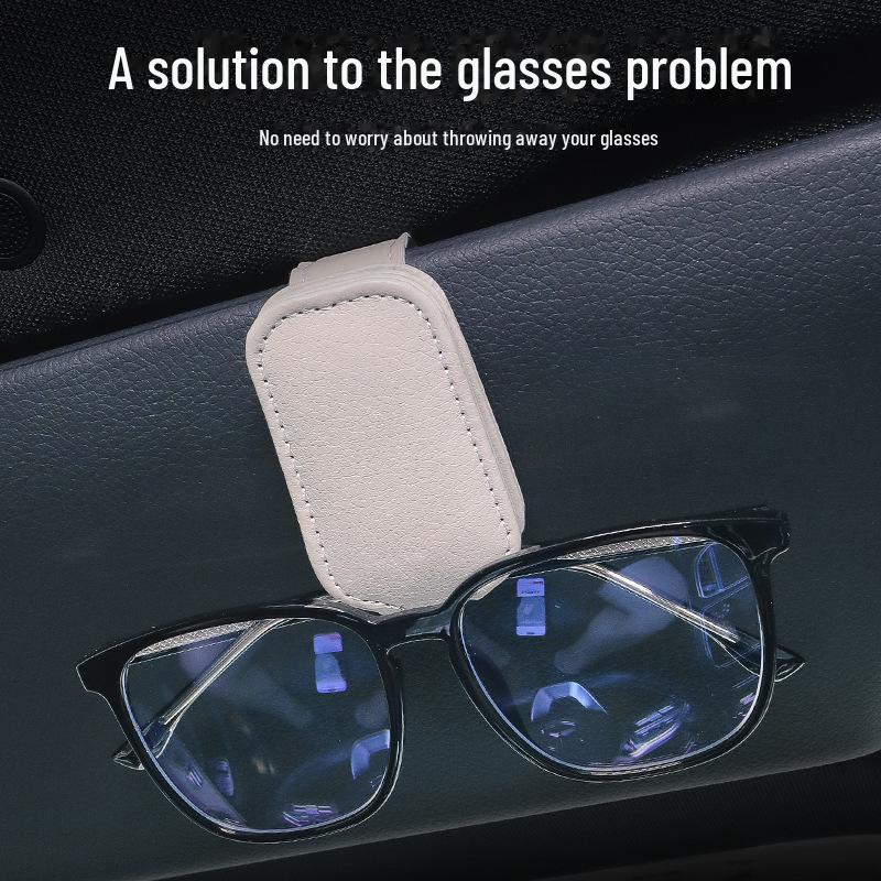 Car Visor Sunglasses Clip Wallet & Multi-Glasses Holder