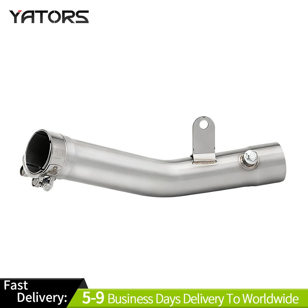 For Kawasaki Ninja ZX-6R ZX6R 2024-2025 Motorcycle Exhaust System Mid Link Pipe Exhaust Systems Exhausts Pipes