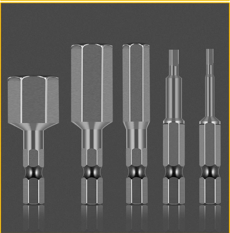 Erweiterter S2 Magnetischer Sechskant Bit Elektrischer Schraubendreher Schraubenschlüssel